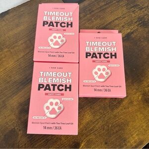 Timeout Blemish Spot Patch 32 Patches NEW Sealed 3 Pack Total 108Patches
